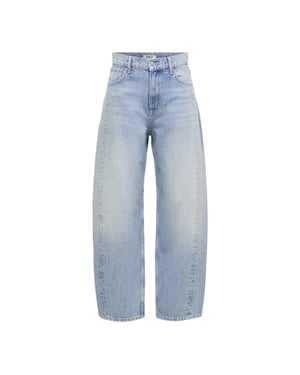 Only Onljessica high waist barrel ankle jeans