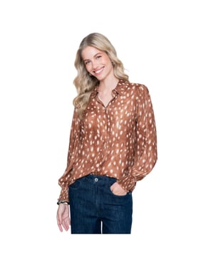 Geisha Blouse camel