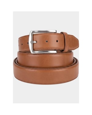 Bos Bright Blue Riem 100% leer 7388p/03700 cognac
