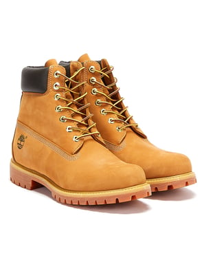 Timberland Heren Tarwe Premium 6 Inch Nubuck Lederen Laarzen