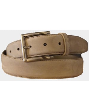 Bos Bright Blue Riem 100% leer 7388p/03697