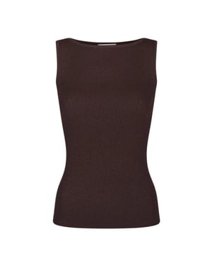 Neo Noir talia glitter knit top 161298 174 burgundy