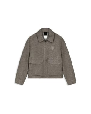 Pure Path Initials teddy jacket