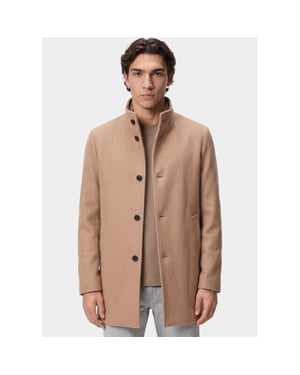 Bos Bright Blue Wollen jas tkm02/195112 camel