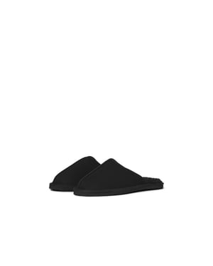 Jack & Jones Heren instap pantoffel jfwdudely microfiber antraciet