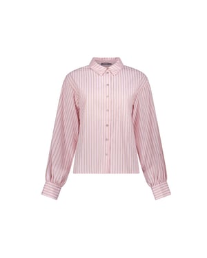 Geisha blouse stripe 63821-14 420 pink/caramel