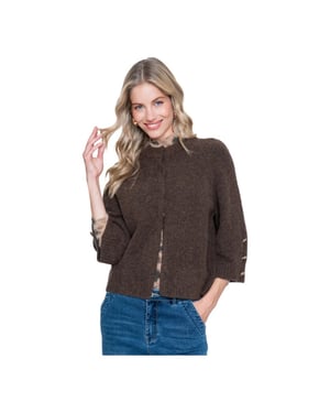 Geisha Vest brown