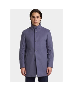 Bos Bright Blue Wollen jas tkm02/194921 navy