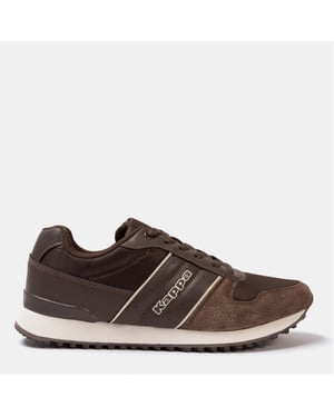 Men's Kappa Br Trainer in Dark Brown