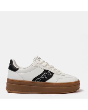 Women's Kappa Scafa Platform Ladies Trainers in White