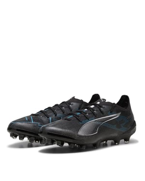Men's Puma Ultra 5 Ultimate Ag Firm Ground Football Boots in Puma Black-Pu
