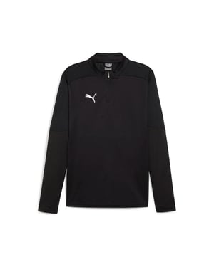 Men's Puma Training quarter Zip Top in Black