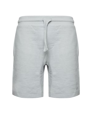 Men's Hugo Waffle Structure Pyjama Shorts in Grey