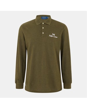 Men's Ralph Lauren Ralph Ls Polos in Alpine Heather