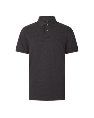 Men's Polo Ralph Lauren Custom Short Sleeve Polo Shirt in Barclay Hthr