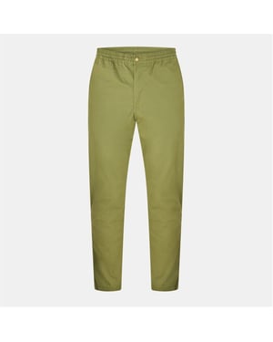 Men's Ralph Lauren Prepster Slim Solid Patterned Chinos in Olive