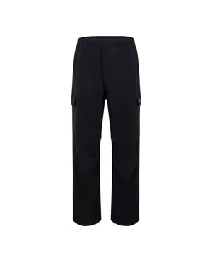 Men's New Balance Ripstop Solid Patterned Cargo Trousers in Black (BK)