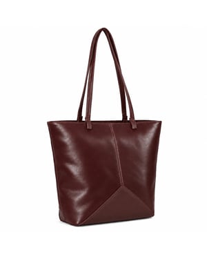 Women's Large Tote Bag Shopper Shoulder Bag in Brown