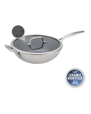 Zwilling Peak 3 laags wokpan 30cm
