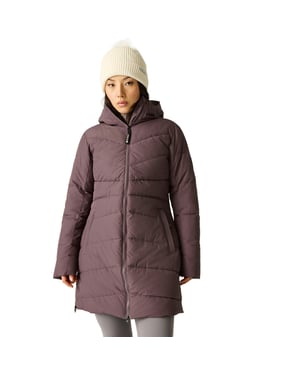 Dare 2b Womens Glacie Long-Length Insulated Waterproof Jacket - Huckleberry