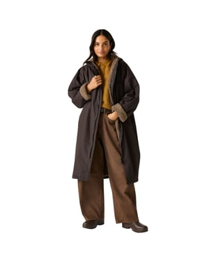 Regatta Outdoor Active Unisex Waterproof Changing Robe - Dark Chocolate/Mocha