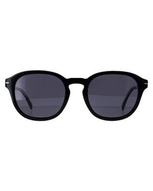 David Beckham DB1011/F/S 807 M9 zwart grijs gepolariseerde zonnebril