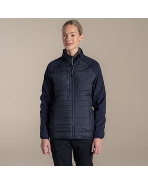 Craghoppers Womens/Ladies Expert Compresslite Hybrid Jacket (Dark Navy)