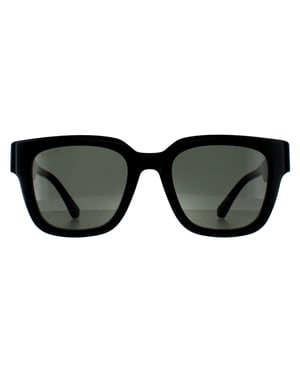 Gucci Square Mens Black with Havana Grey GG1670SK
