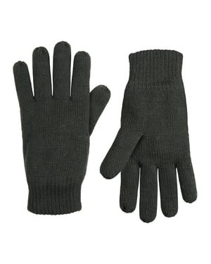Petrol Industries - Heren Gebreide Handschoenen Drive - Zwart