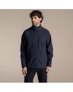Craghoppers Expert Soft Shell-jacka för män (Mörkblått)