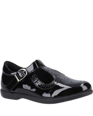 BRITNEY PATENT Girls Shoes Black