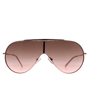 Guess GF0370 32T rose goud bruin gradiënt zonnebril