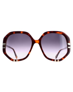 Chloe zonnebril CH0105S 004 Tortoise grijze gradiënt
