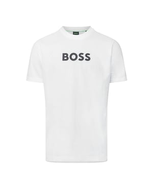 Men's Boss Logo T-Shirt in White