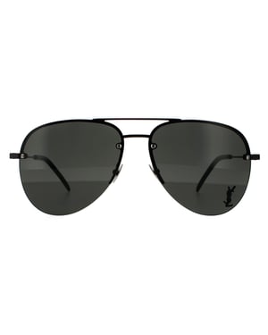 Saint Laurent zonnebril SL Classic 11 m 001 zwart grijs