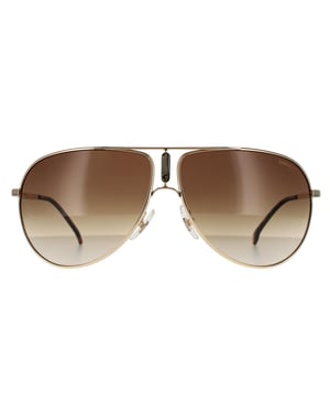 Carrera Aviator Unisex Goud Bruin Gradiënt