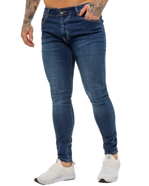 Enzo heren skinny super stretch denim jeans