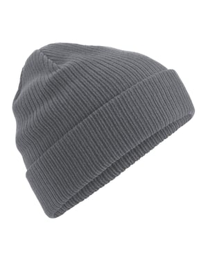 Beechfield Uniseks Organic Cotton muts voor volwassenen (Grafietgrijs)