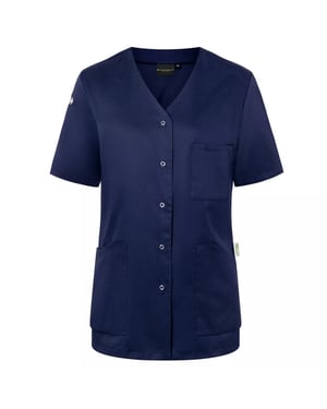 Karlowsky Dames/Dames Essential Werkoverall met korte mouwen (Marine)