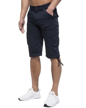 Enzo | Mens Cargo Combat Shorts