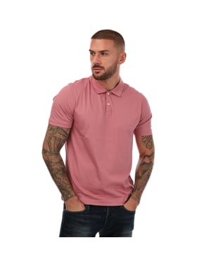 Men's Ted Baker Zeiter Slim Soft Touch Polo in Pink