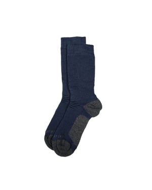 Craghoppers Trek Merino Wollen Sokken voor volwassenen (Blauwe Marine)