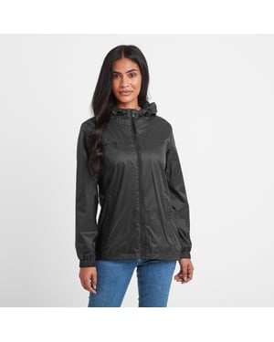 Craven Women's Waterproof Packaway Jacket Black