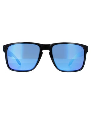 Oakley Square Mens gepolijst zwarte prizm saffier zonnebril