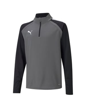 Puma TeamLiga Kids Grey Football Top