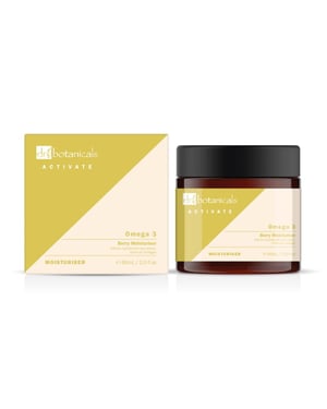Dr. Botanicals Activate Omega 3 Berry Anti-Ageing Moisturiser 60ml for Fine Lines, Wrinkles, Dryness