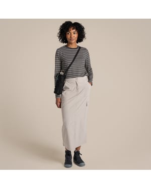 Craghoppers Womens/Ladies Pro Nosilife Midi Skirt (Soft Mushroom)