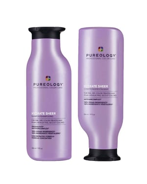 Pureology Hydrate Sheer Shampoo 266ml & Conditioner 266ml Duo