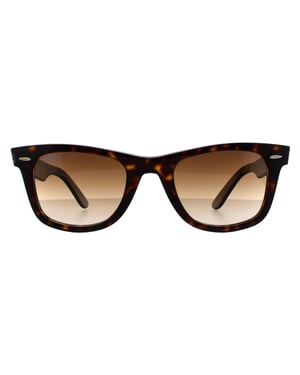 Ray-Ban Rectangle Unisex Havana Brown Gradient Sunglasses