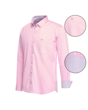 Cappuccino Italia Skjortor Regular Fit Skjorta Rosa Rosa